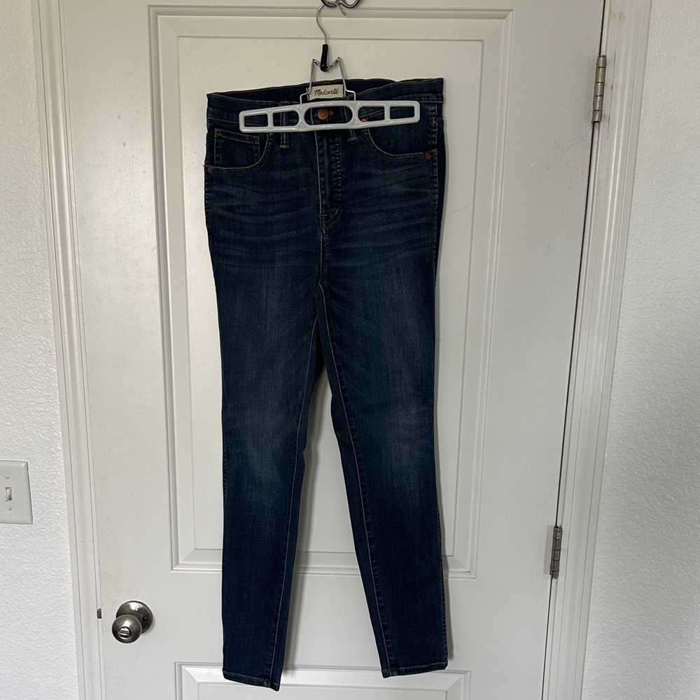 Madewell Dark Blue Skinny Jeans